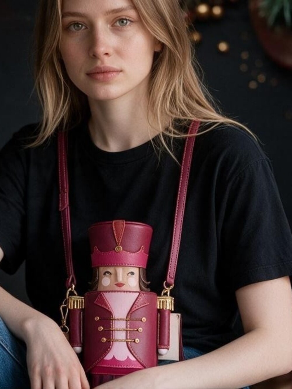NWT Kate Spade ♠️  "Oh What Fun 3D Nutcracker Crossbody" bag Purse NOVELTY BAG